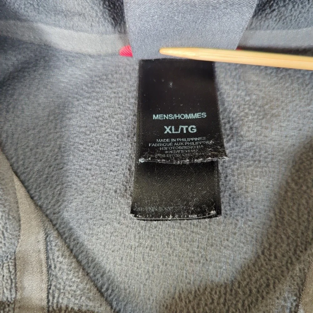 The North Face Mens Polartec Classic Fleece 1/4 Zip Pullover‎ Gray XL #2691
